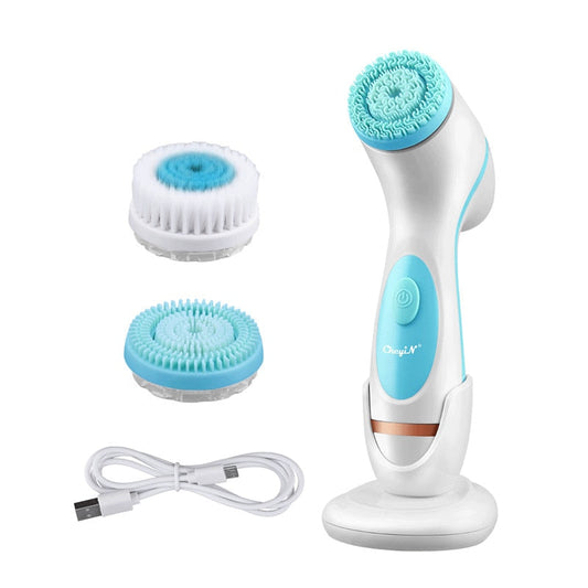 3-in-1 Electric Facial Cleansing Brush